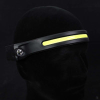Headlamp flashlight with multiple modes for night vision