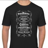 Paranormal Bottle Label T-Shirt
