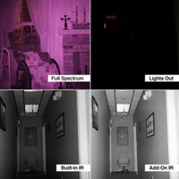 Ghost hunting Full Spectrum & Night Vision Video Camera example shots