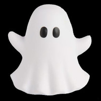 ghost emoji stress ball