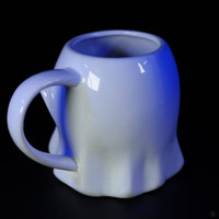 Cute Ghost Coffee Mug Back