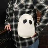 Ghost Handbag Purse with Adjustable Strap Wearable Shoulder Bag