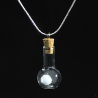 Orb In A Bottle Charm Necklace
