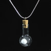 Orb In A Bottle Charm Necklace