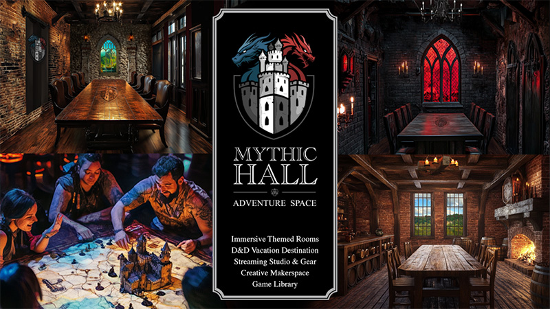 Mythic Hall Adventure Space coming soon to Kickstarter Mythic Hall Adventure Space coming soon to Kickstarter