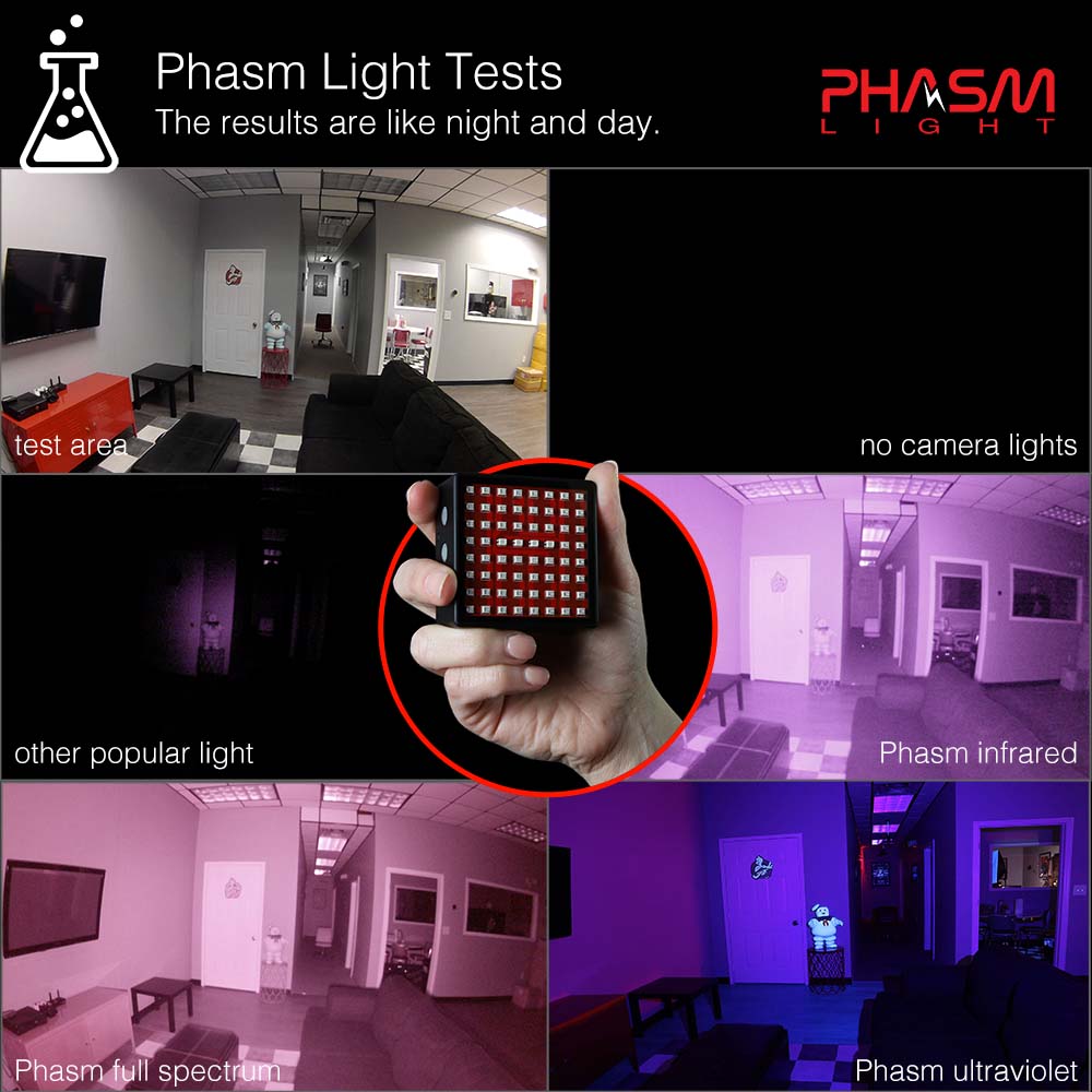 Phasm Full Spectrum Night Vision Camera Light sample photos