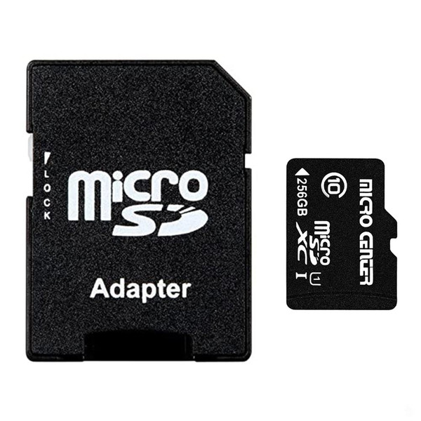 256GB Micro SD Memory Card with Adapter