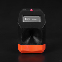 Light Trigger Alert for Lasers and Flashlights with Alerts and Counterd Visual Alerts